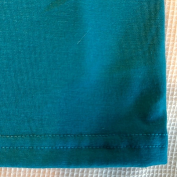 Yexipo Woman’s Graphic Tee Shorts Sleeves Good Vibes size Small Blue - Picture 11 of 12